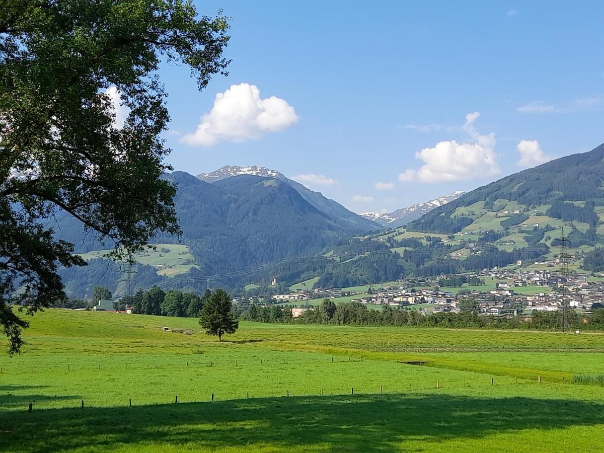 Ferienwohnung Rose Hart im Zillertal Exterior foto